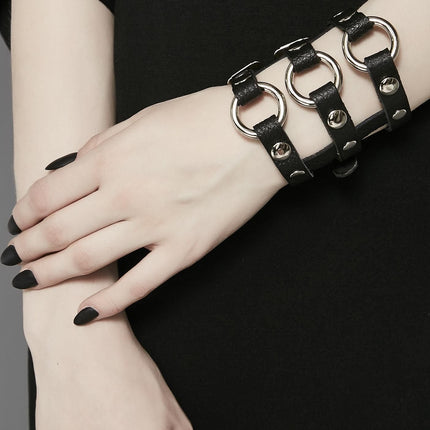 FB117 3 RING STRAP BRACELET