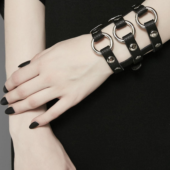 FB117 3 RING STRAP BRACELET
