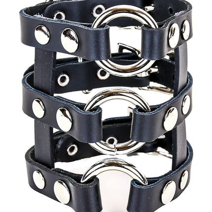 FB117 3 RING STRAP BRACELET