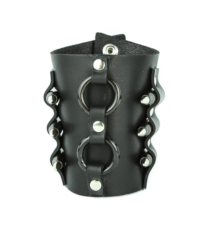 FB138 SIDE BULLET MIDDLE RING BRACELET