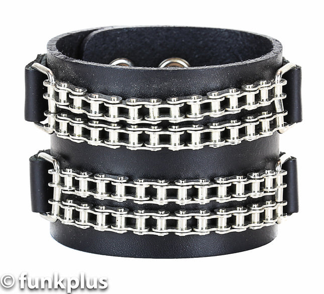 FB144 2 DOUBLE BIKE BRACELET