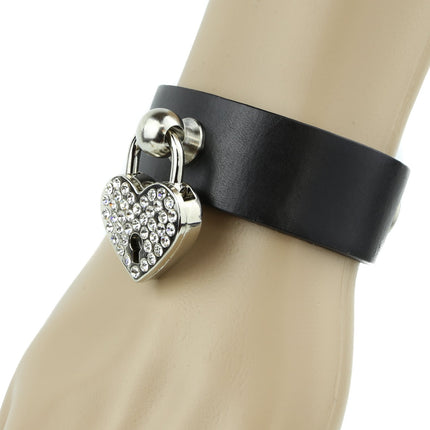 FB155HT HEART LOCK BRACELET