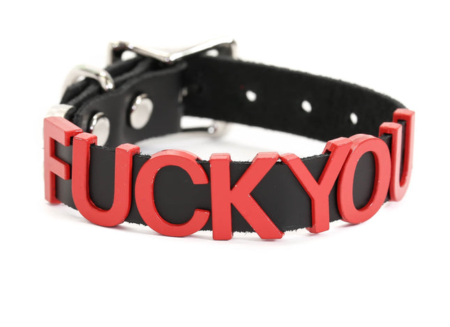 FB166-RS STAINLESS STEEL LETTER WORDS ID NAME BRACELET 5/8"