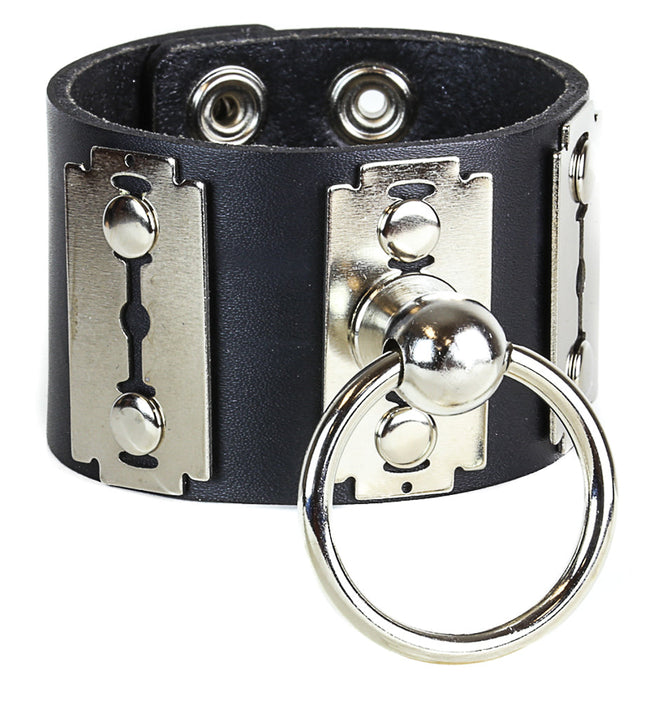 FB202 RAZOR BLADE BONDAGE BRACELET