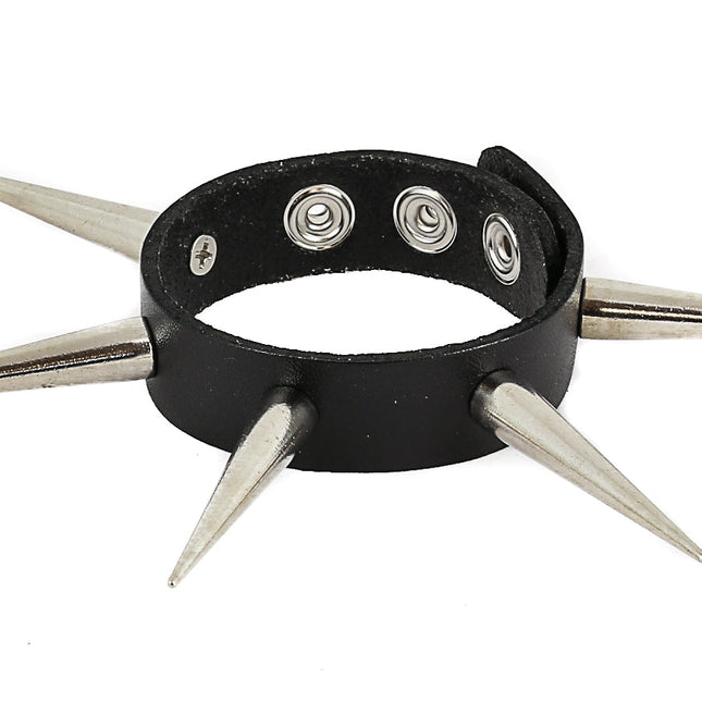 FB221  JUMBO CONE SPIKE BRACELET