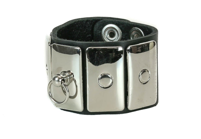 FB232 FULL METAL STUD BONDAGE BRACELET