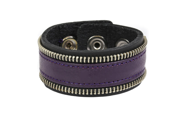 FB240 ZIPPERHEAD BRACELET LEATHER