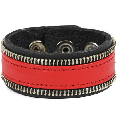 FB240 ZIPPERHEAD BRACELET LEATHER