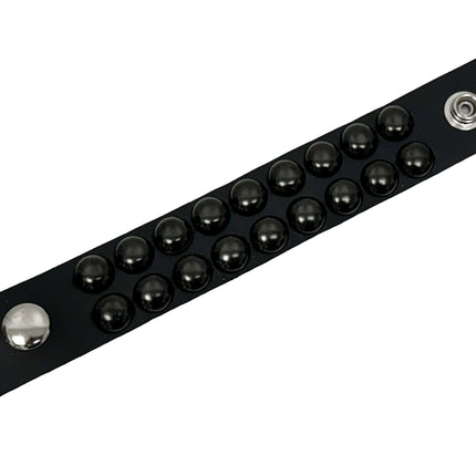 BC112RND  1/2" LARGE ROUND STUD BRACELET