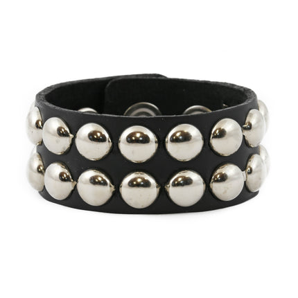 BC112RND  1/2" LARGE ROUND STUD BRACELET