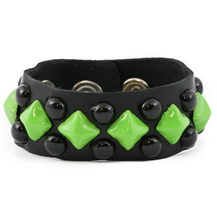 FB263 BLACK ROUND STUDS DIAMOND STUD WITH  BRACELET