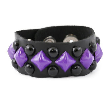 FB263 BLACK ROUND STUDS DIAMOND STUD WITH  BRACELET