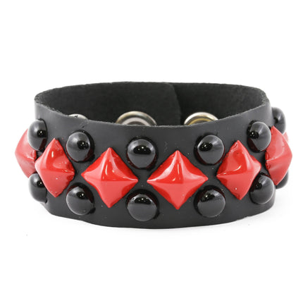 FB263 BLACK ROUND STUDS DIAMOND STUD WITH  BRACELET