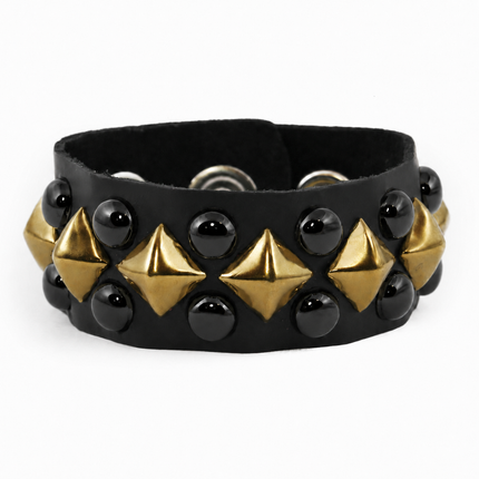 FB263 BLACK ROUND STUDS DIAMOND STUD WITH  BRACELET