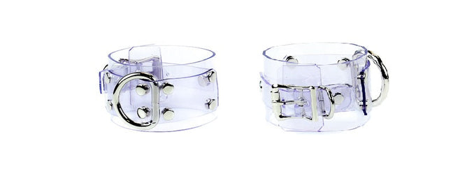 FB268VN BUCKLE LEATHER VINYL BRACELET WITH RING