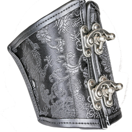 FB271 BROCADE C-LOCK DRAGON DESIGN BRACELET