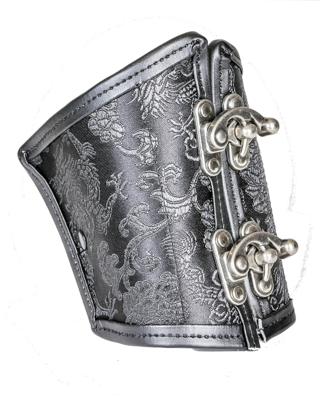 FB271 BROCADE C-LOCK DRAGON DESIGN BRACELET