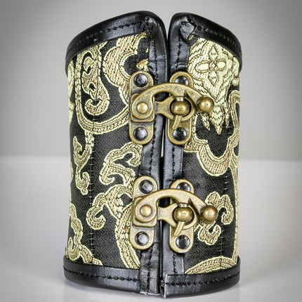 FB271 BROCADE C-LOCK DRAGON DESIGN BRACELET