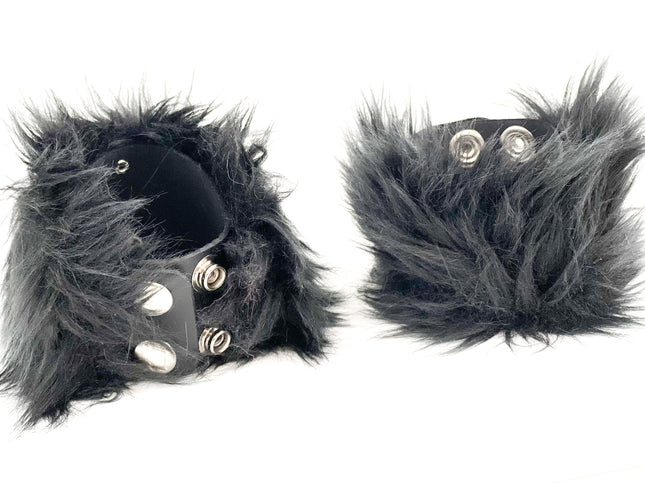 FB320 FUR BRACELET LEATHER BACK