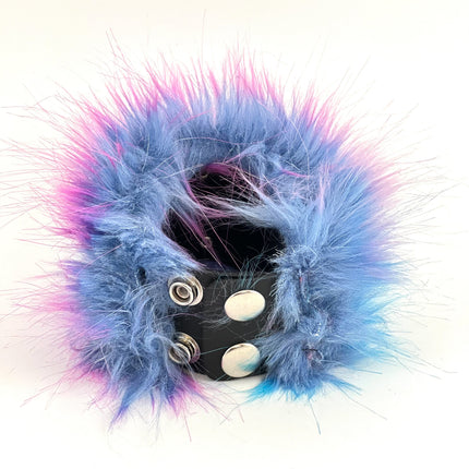 FB320 FUR BRACELET LEATHER BACK