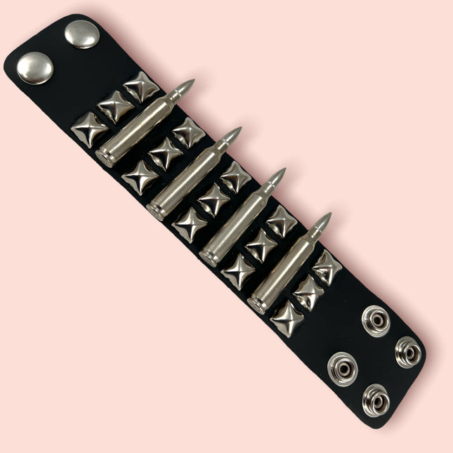 FB332 STUDDED BULLET BRACELET
