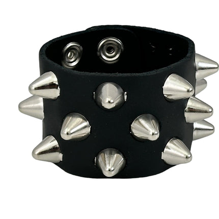 FB345 3 ROWS OF UK77 STUDS BRACELET