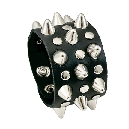 FB350 3 ROWS OF UK77 STUDS BRACELET