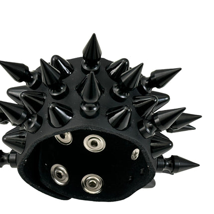 FB357 3 ROWS OF 1" SPIKE & UK77 STUDS BRACELET