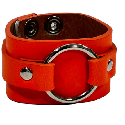 FB399M VEGAN COLOR RING BRACELET CUFF