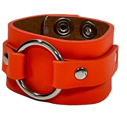 FB399M VEGAN COLOR RING BRACELET CUFF