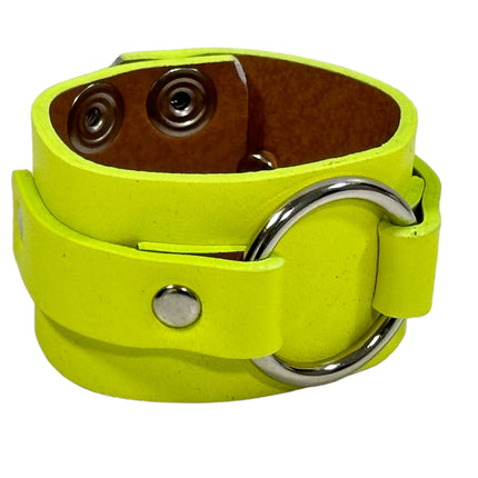 FB399M VEGAN COLOR RING BRACELET CUFF