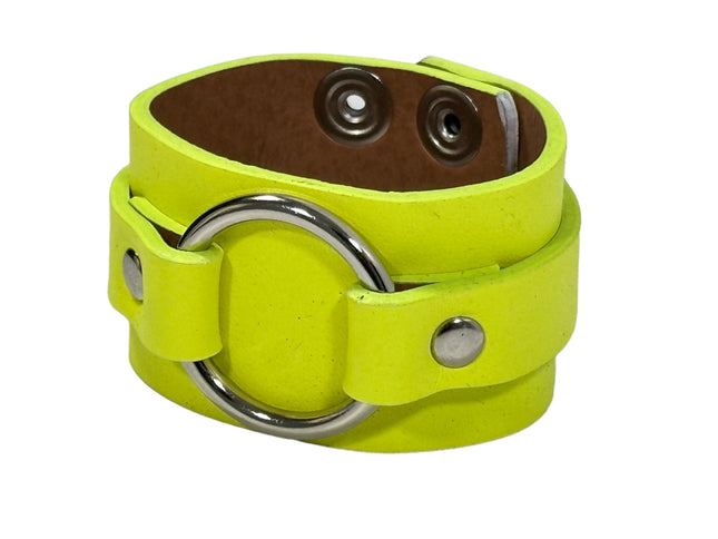 FB399M VEGAN COLOR RING BRACELET CUFF