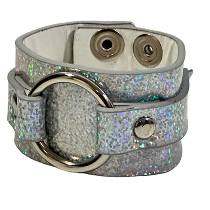FB399RN RAINBOW  COLOR RING BRACELET CUFF