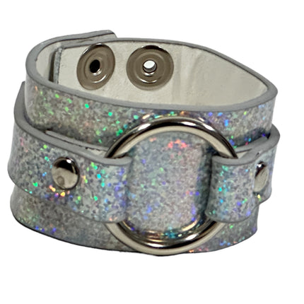 FB399RN RAINBOW  COLOR RING BRACELET CUFF