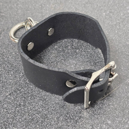 FB415  1 1/4" SKINNY BONDAGE CUFF BRACELET