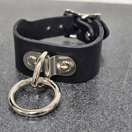 FB415  1 1/4" SKINNY BONDAGE CUFF BRACELET