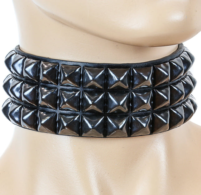 FC103 3 ROW STUDDED COLLAR
