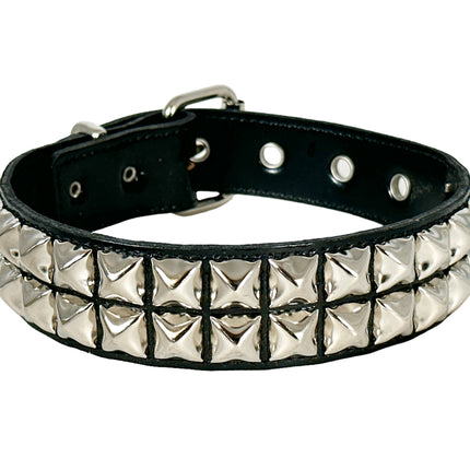 FC109  PATENT NEON STUDDED CHOKER