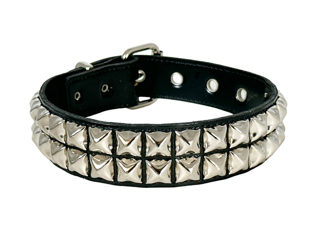 FC109  PATENT NEON STUDDED CHOKER