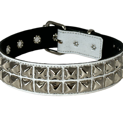 FC109  PATENT NEON STUDDED CHOKER