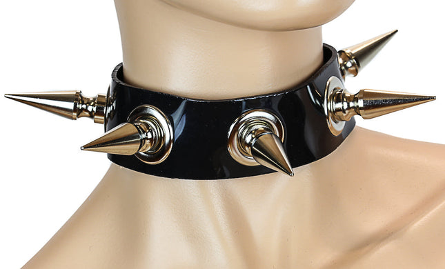 CKSS1-VINYL 2" SPIKE COLLAR
