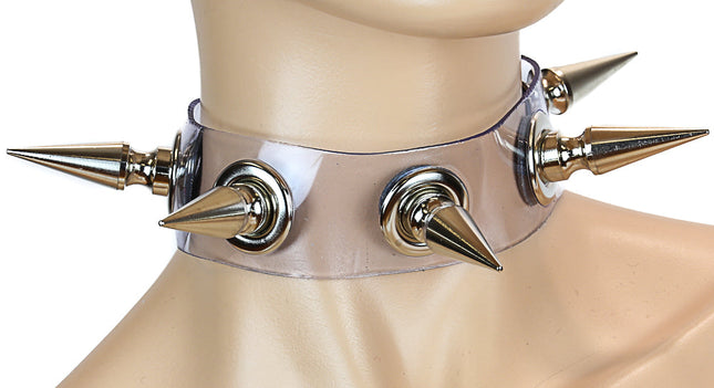 CKSS1-VINYL 2" SPIKE COLLAR