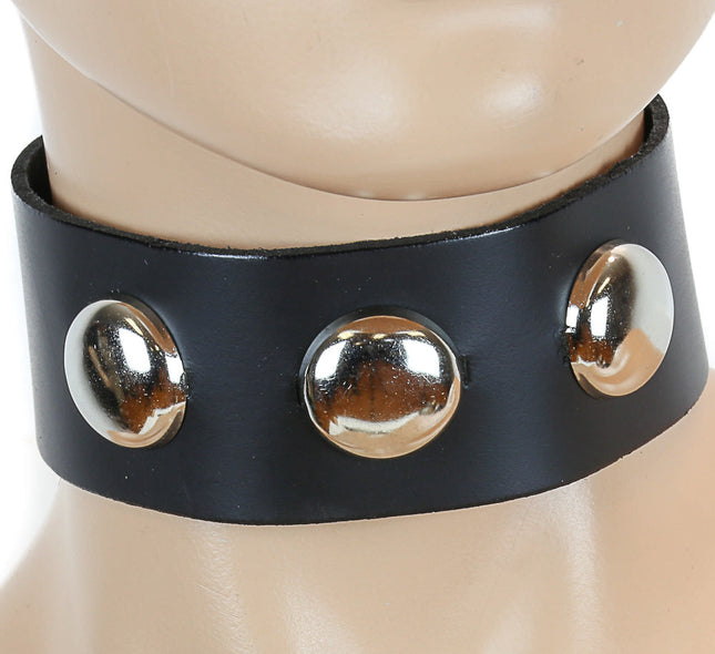 FC130 1 ROW FLAT ROUND STUD CHOKER