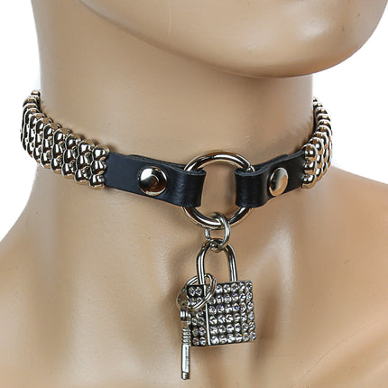 FC146SQ MINI ROUND STUD PADLOCK CHOKER