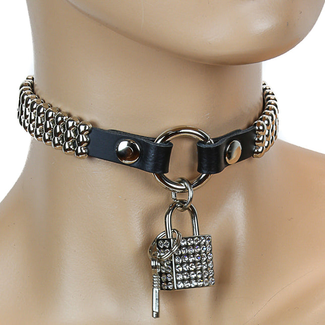 FC146SQ MINI ROUND STUD PADLOCK CHOKER