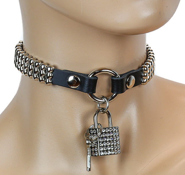 FC146SQ MINI ROUND STUD PADLOCK CHOKER
