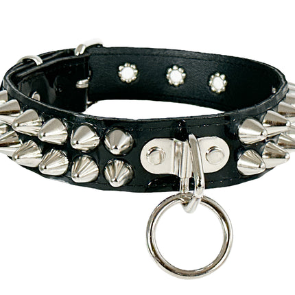 FC173 NEON UK77 STUDDED BONDAGE CHOKER