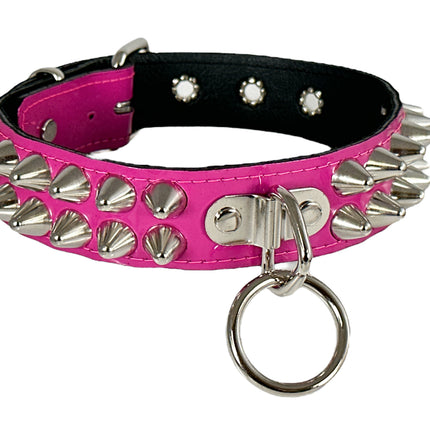 FC173 NEON UK77 STUDDED BONDAGE CHOKER