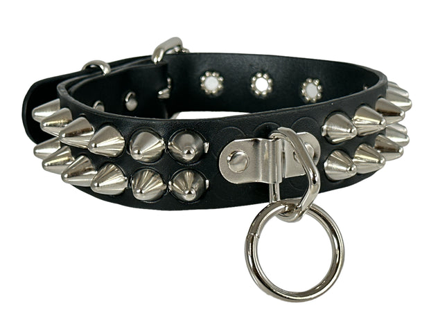 FC173 UK77 STUDDED BONDAGE CHOKER