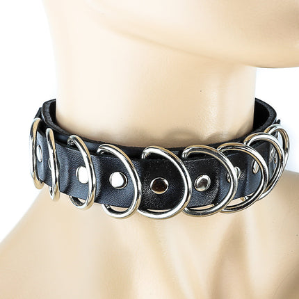 FC207  D RING BONDAGE CHOKER